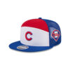 Chicago Cubs Block Split-Panel Trucker Cap