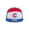 Chicago Cubs Block Split-Panel Trucker Cap