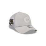 Chicago Cubs Gray Practice-Day Mesh Trucker Cap
