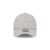 Chicago Cubs Gray Practice-Day Mesh Trucker Cap