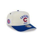 Chicago Cubs Heritage Arch A-Frame Snapback in Chrome White
