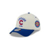 Chicago Cubs Heritage Arch A-Frame Snapback in Chrome White 1 Chicago Cubs Heritage Arch A-Frame Snapback in Chrome White