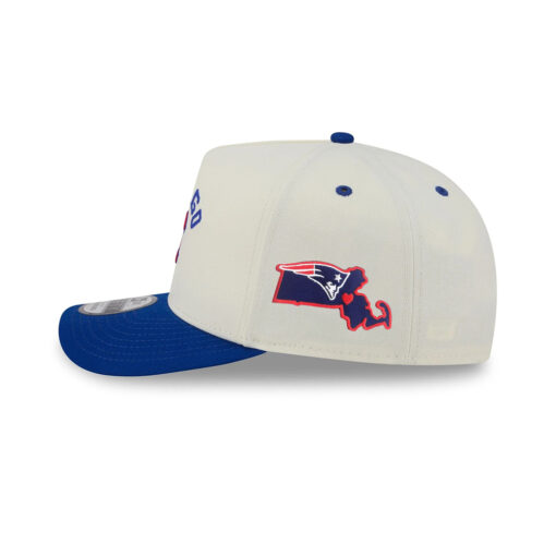 Chicago Cubs Heritage Arch A-Frame Snapback in Chrome White Chicago Cubs Heritage Arch A-Frame Snapback in Chrome White