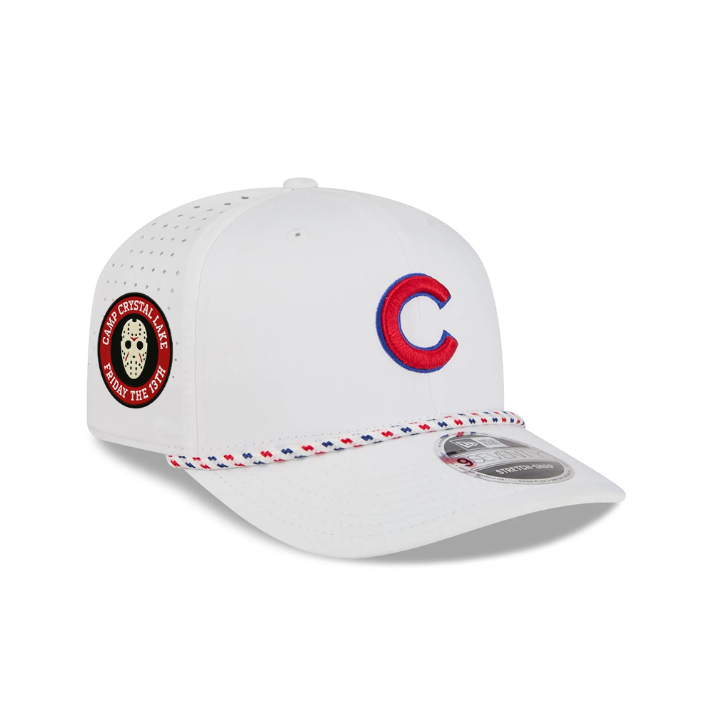 Chicago Cubs Sport Rope Stretch-Snap in Optic White Chicago Cubs Sport Rope Stretch-Snap in Optic White