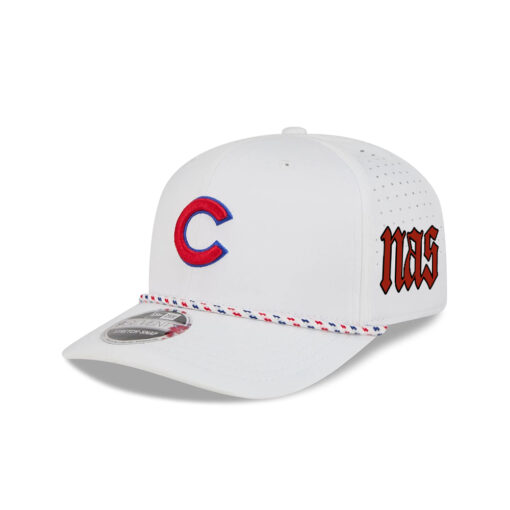 Chicago Cubs Sport Rope Stretch-Snap in Optic White Chicago Cubs Sport Rope Stretch-Snap in Optic White