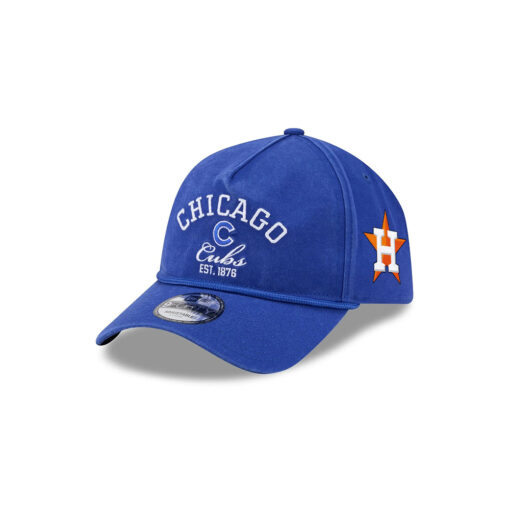 Chicago Cubs Stacked Rope A-Frame Snapback