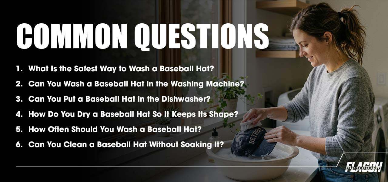 How to Wash a Baseball Hat Without Losing Shape 10 Common Questions About Washing a Baseball Hat