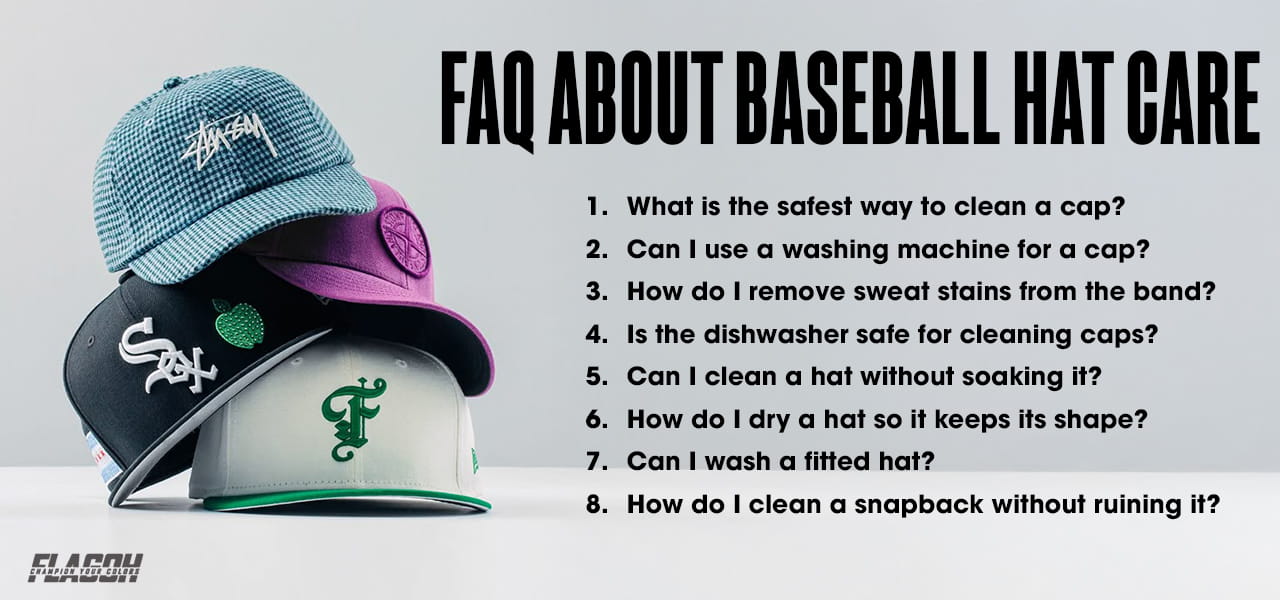 FAQ About Baseball Hat Care