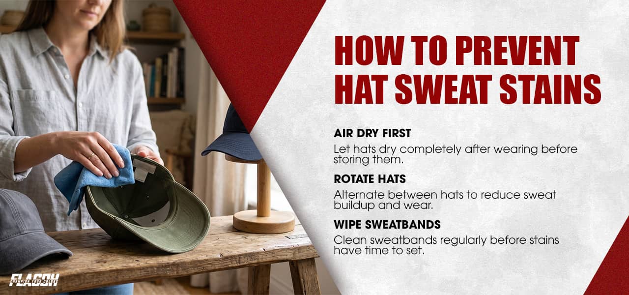 How to Remove Sweat Stains from Hats Without Ruining Them 8 How to Prevent Sweat Stains on Hats