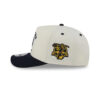 New York Yankees Heritage Arch A-Frame Snapback Cap in Chrome White
