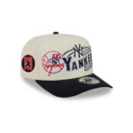 New York Yankees Heritage White A-Frame Snapback Cap