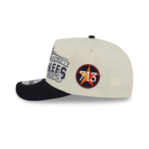 New York Yankees Heritage White A-Frame Snapback Cap New York Yankees Heritage White A-Frame Snapback Cap