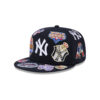 New York Yankees Patchwork Multi-Motif Fitted Cap 1 New York Yankees Patchwork Multi-Motif Fitted Cap