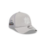 New York Yankees Practice-Day Mesh Trucker Cap in Gray
