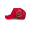 New York Yankees Practice-Day Red Mark Mesh Trucker Cap in Red