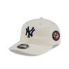 New York Yankees Streetwear Retro Crown Strapback Cap in Chrome White 1 New York Yankees Streetwear Retro Crown Strapback Cap in Chrome White