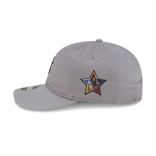 New York Yankees Streetwear Retro Crown Strapback Cap in Gray
