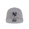 New York Yankees Streetwear Retro Crown Strapback Cap in Gray