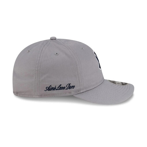 New York Yankees Streetwear Retro Crown Strapback Cap in Gray