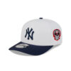 New York Yankees Waterproof Tech Stretch-Snap Cap in White 1 New York Yankees Waterproof Tech Stretch-Snap Cap in White