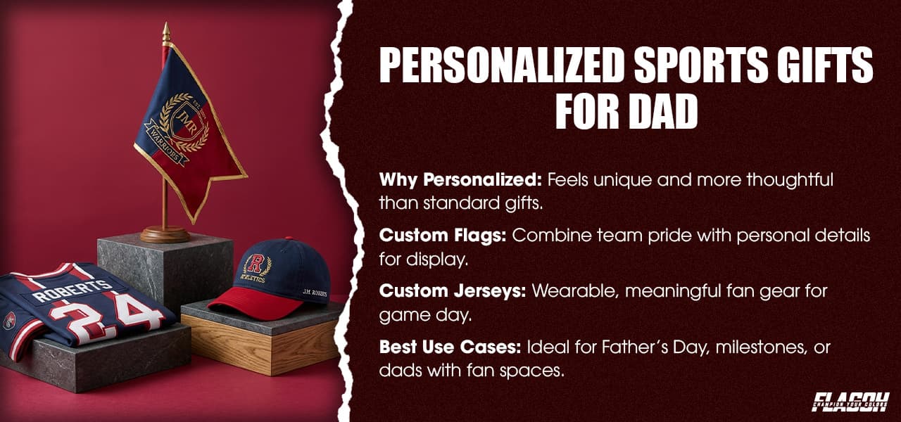 Personalized Sports Gifts for Dad