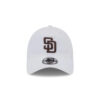 San Diego Padres Adjustable Cap in White