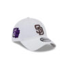 San Diego Padres Adjustable Cap in White
