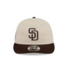 San Diego Padres Americana Herringbone Adjustable Cap in Cream