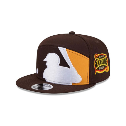 San Diego Padres Batter Split-Panel Snapback