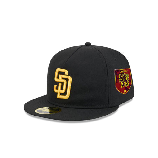 San Diego Padres Boho Wool Fitted Cap in Black