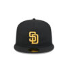 San Diego Padres Boho Wool Fitted Cap in Black