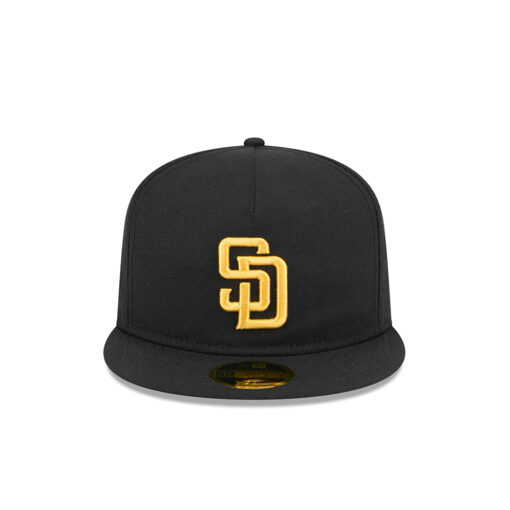 San Diego Padres Boho Wool Fitted Cap in Black