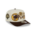 San Diego Padres Classic White A-Frame Snapback in Chrome White