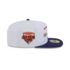 San Diego Padres Derby Script A-Frame Fitted Cap in White