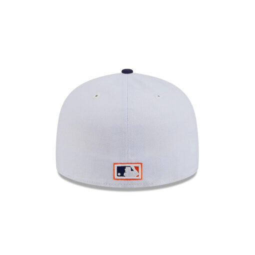 San Diego Padres Derby Script A-Frame Fitted Cap in White