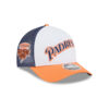 San Diego Padres Derby Stripe M-Crown A-Frame Snapback in White