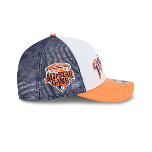 San Diego Padres Derby Stripe M-Crown A-Frame Snapback in White