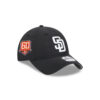 San Diego Padres Everyday Nylon Adjustable Cap in Black