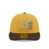 San Diego Padres Floral Camp Low-Profile Fitted Cap