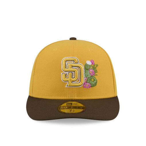 San Diego Padres Floral Camp Low-Profile Fitted Cap
