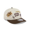 San Diego Padres Patchwork Snapback in Cream
