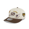 San Diego Padres Patchwork Snapback in Cream