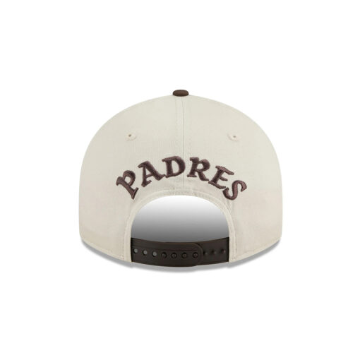 San Diego Padres Patchwork Snapback in Cream