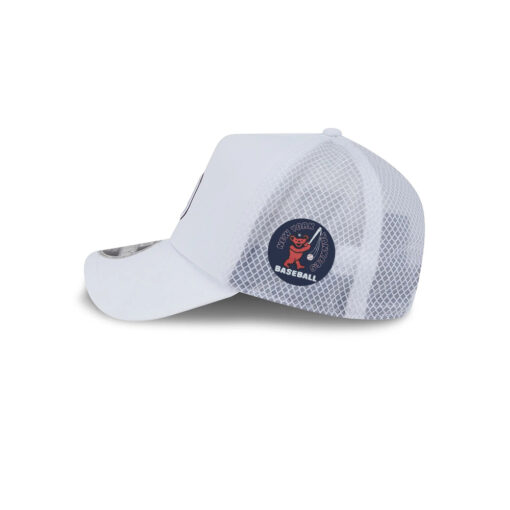 San Diego Padres Practice Mesh Trucker Cap in White