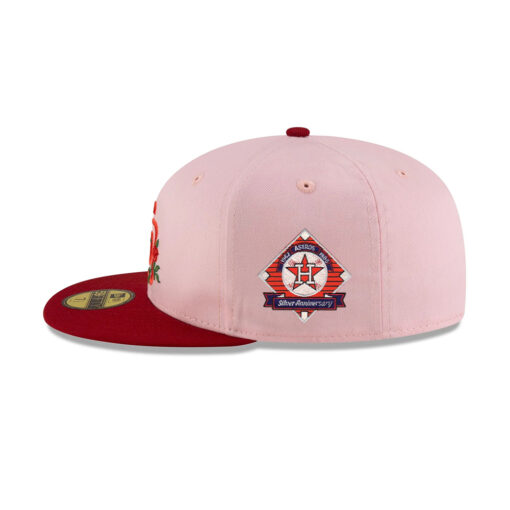 San Diego Padres Rose Graphic Fitted Cap in Pink