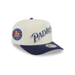 San Diego Padres Scribble Wordmark Golfer Cap in White