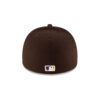 San Diego Padres Script Pin A-Frame Fitted Cap in Brown