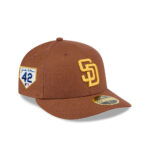 San Diego Padres Snake Scale Low-Profile Fitted Cap in Brown