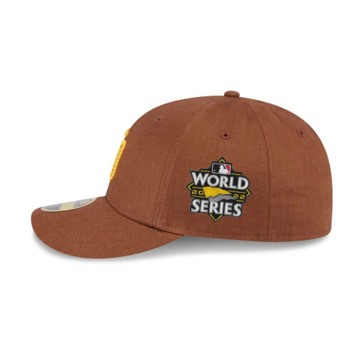 San Diego Padres Snake Scale Low-Profile Fitted Cap in Brown