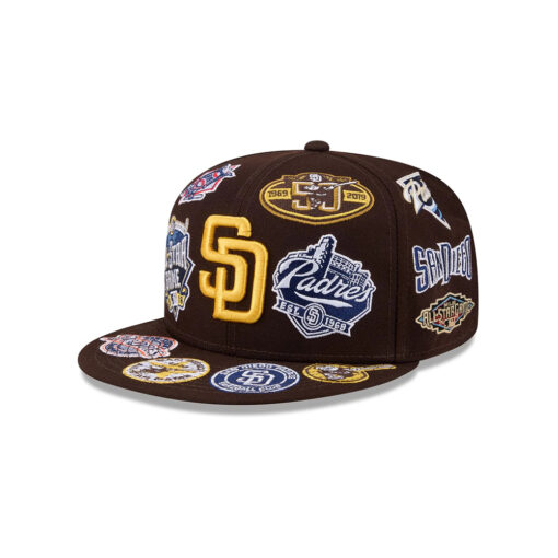 San Diego Padres Special All-Over Fitted Cap
